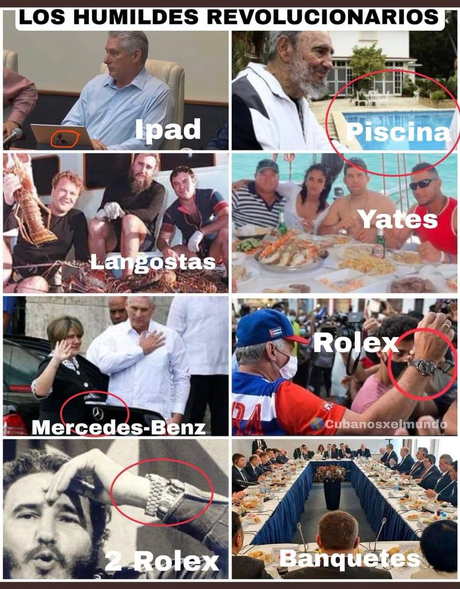 <a href="/DiazCanelB/">Miguel Díaz-Canel Bermúdez</a> Camarada por ustedes, que llevan 64 años diciendo que van a empezar a construir el socialismo, lo damos todo, hasta el yate