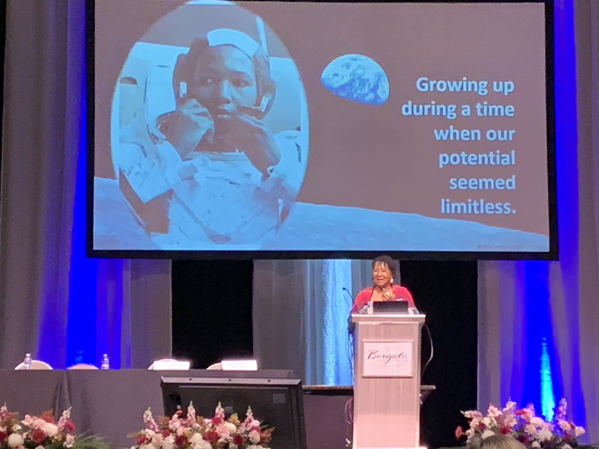 Listening to American Engineer, Physician, and former NASA Astronaut speak about how “Education Ignites the Future”. #NJPSA2023 <a href="/WyomingElem/">Wyoming Elementary</a>