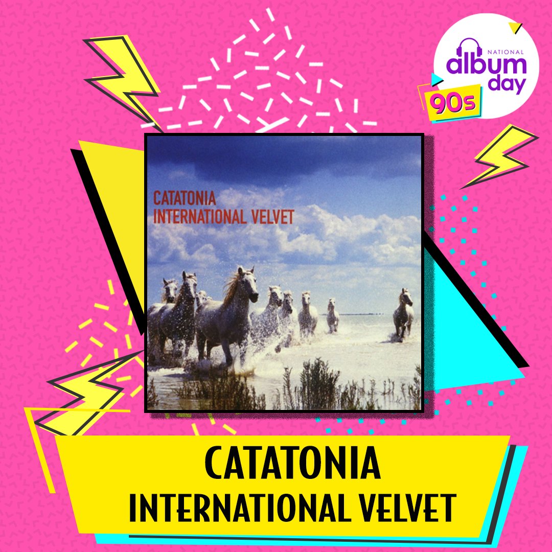 catatoniaband's tweet photo. Every day when I wake up, I thank the Lord I'm Welsh 🏴󠁧󠁢󠁷󠁬󠁳󠁿Happy #NationalAlbumDay! In celebration, we’ve released our 90s album 'International Velvet' onto recycled colour vinyl cut at half-speed. Get your copy now https://t.co/1H59JU0b4l https://t.co/qEyEsOTikA