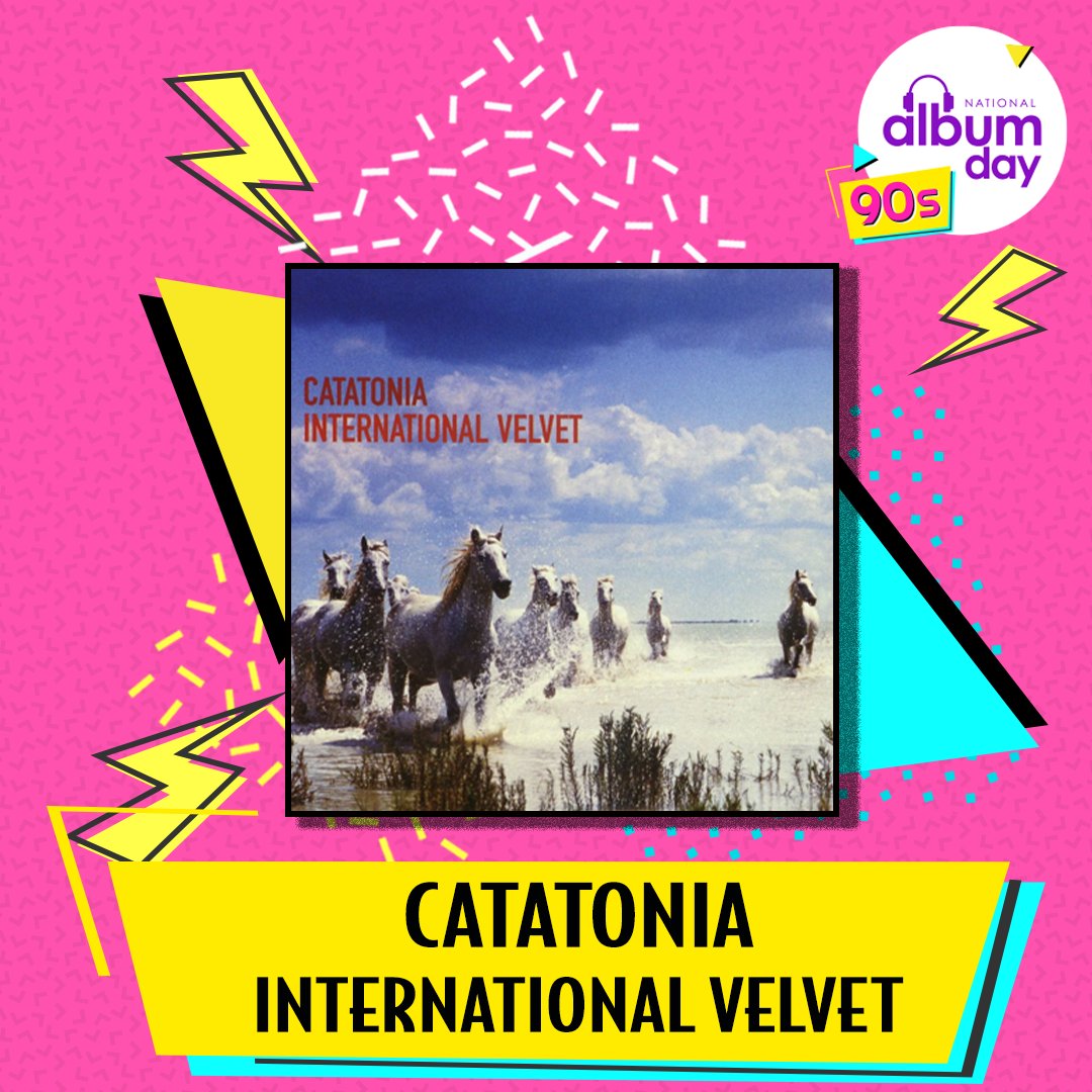 Every day when I wake up, I thank the Lord I'm Welsh 🏴󠁧󠁢󠁷󠁬󠁳󠁿Happy #NationalAlbumDay! In celebration, we’ve released our 90s album 'International Velvet' onto recycled colour vinyl cut at half-speed. Get your copy now rhino.lnk.to/civ