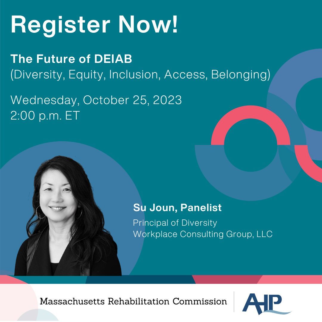Register now for the Massachusetts’ no-cost Recovery Works virtual event on Oct. 25 to learn how to recruit and retain young adults in recovery. Plus, hear Su Joun speak about the future of diversity, equity, inclusion, access, and belonging. bit.ly/3PA9gd1 #HirewithMRC