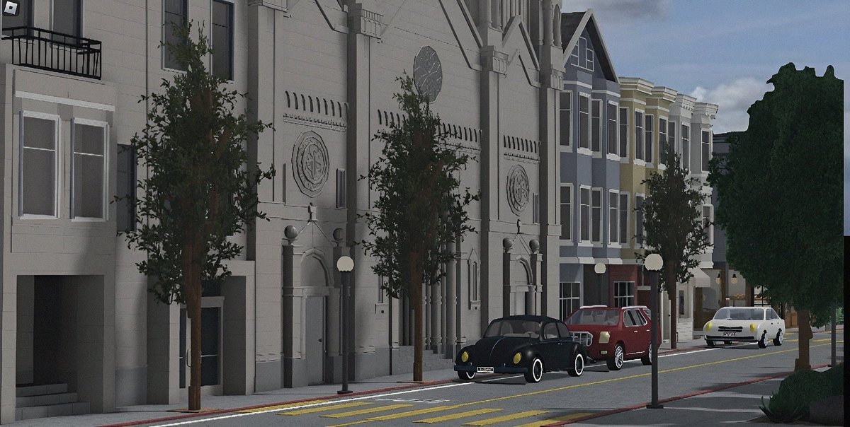 aldrensia's tweet photo. Washington Square 

Filbert St &amp; Stockton Street,
 San Francisco, CA

Cost 2.8 M / 135% Plot data
#bloxburg #roblox 
#bloxburgbuilds @heybloxburg https://t.co/Cymv5xM7gW