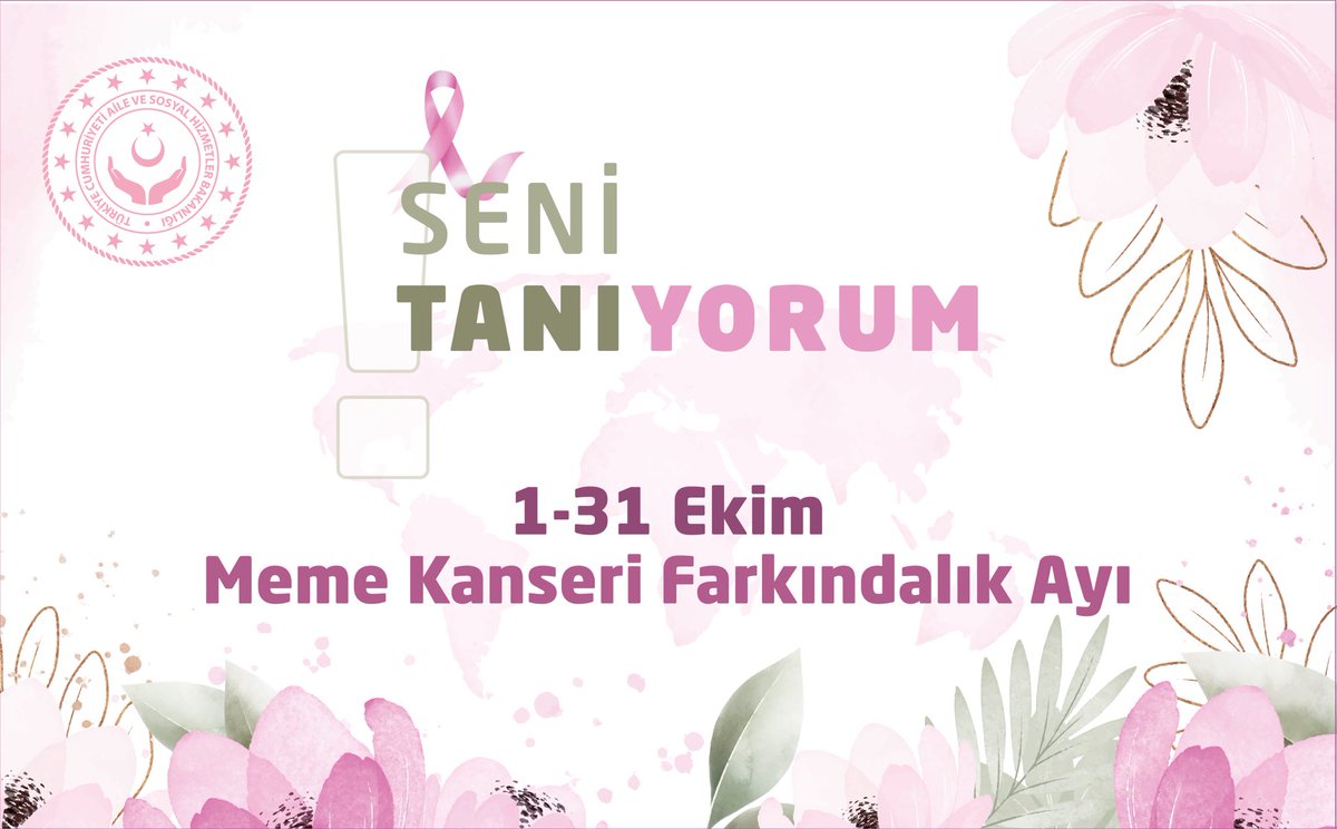 MahinurOzdemir's tweet photo. Meme Kanseri Farkındalık Ayı dolayısıyla tüm kadınlara seslenmek istiyorum.

Gelin hep birlikte #SeniTanıyorum diyelim.

Kadınlarda en sık görülen kanser türü olan meme kanserinin ilerlemesinin önüne geçmekte düzenli kontrolün etkisi çok büyük. Erken tanı sayesinde meme kanserinde %90’lara varan bir iyileşme sağlanabiliyor.

Lütfen kontrollerimizi aksatmayalım.
Erken tanı hayat kurtarır!