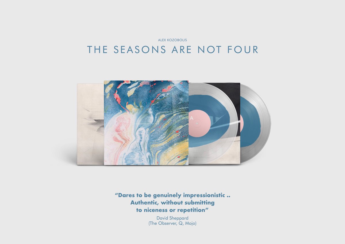 The Seasons Are Not Four, my new album, out today_ vinyl_ alexkozobolis.bandcamp.com/.../the-season…... stream_ ffm.to/seasons-kozobo…