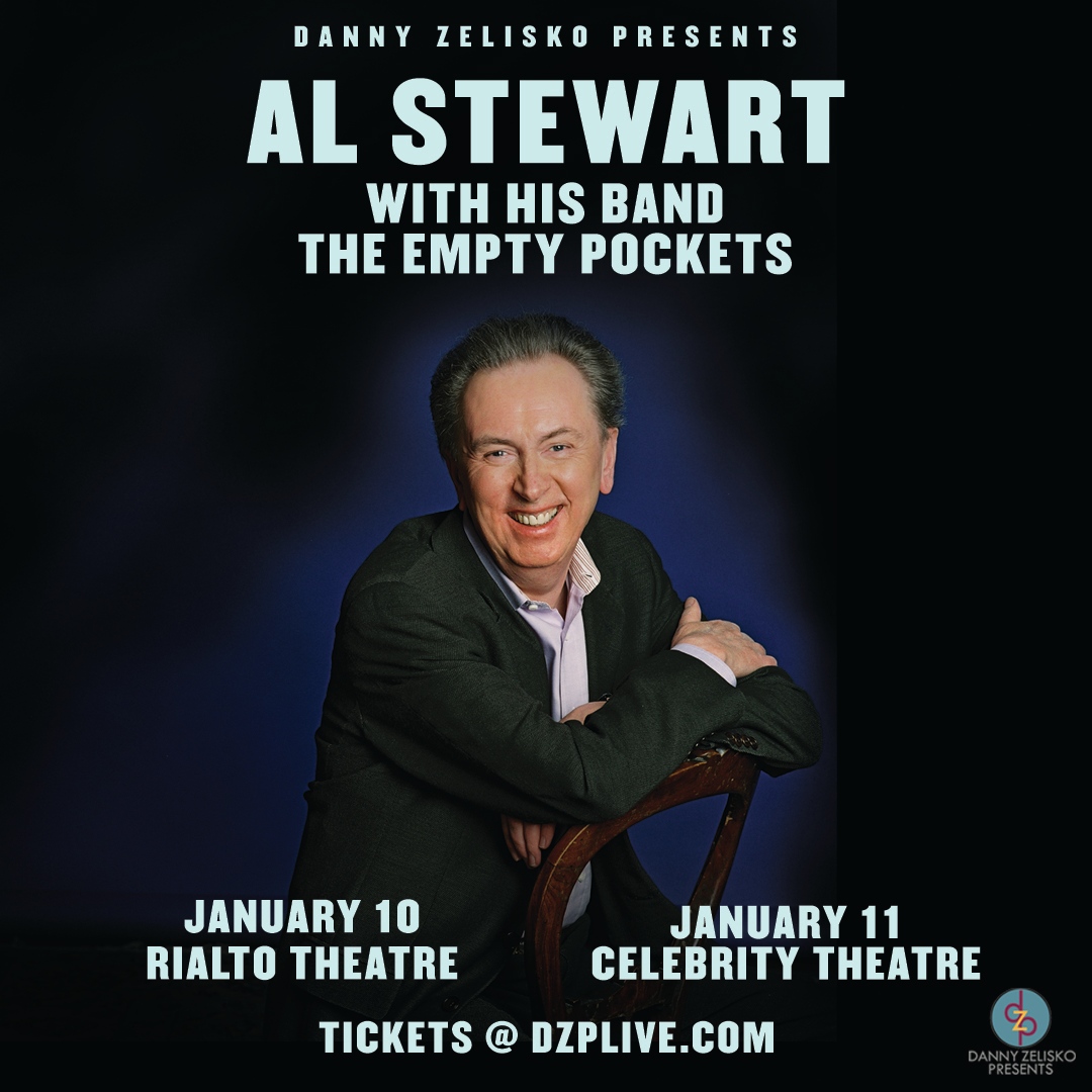 ON SALE NOW - Don't miss this great show with @alstewartinfo and his band @TheEmptyPockets on JAN 10TH & 11TH next year. Buy your tickets with the links below. See you at the show! Tucson: tinyurl.com/3y5jet7j Phoenix: tinyurl.com/srw6c7e7