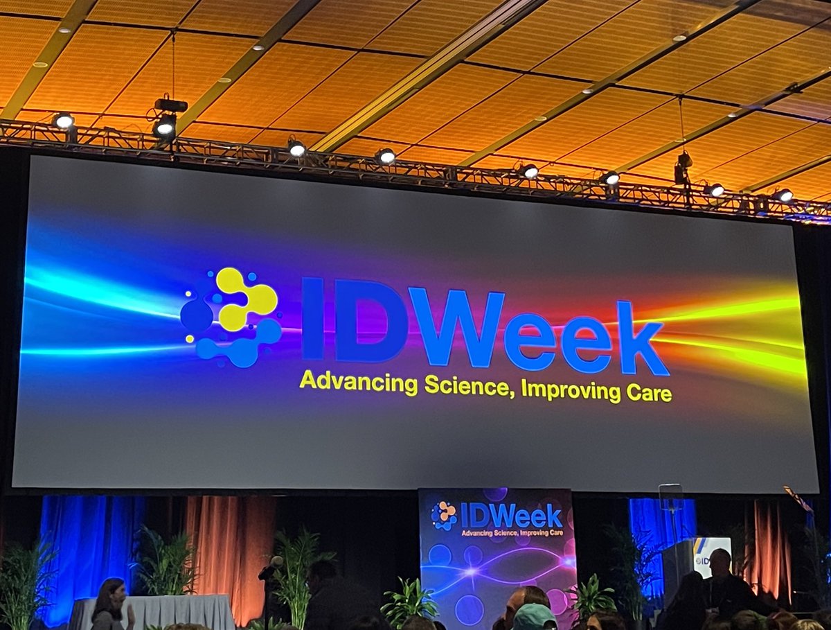 ‘Tis IDweek! Great opportunity to learn about recent advances in the field and to connect with (future) colleagues. Grateful for @TheBCRP for being accommodating so I can attend!