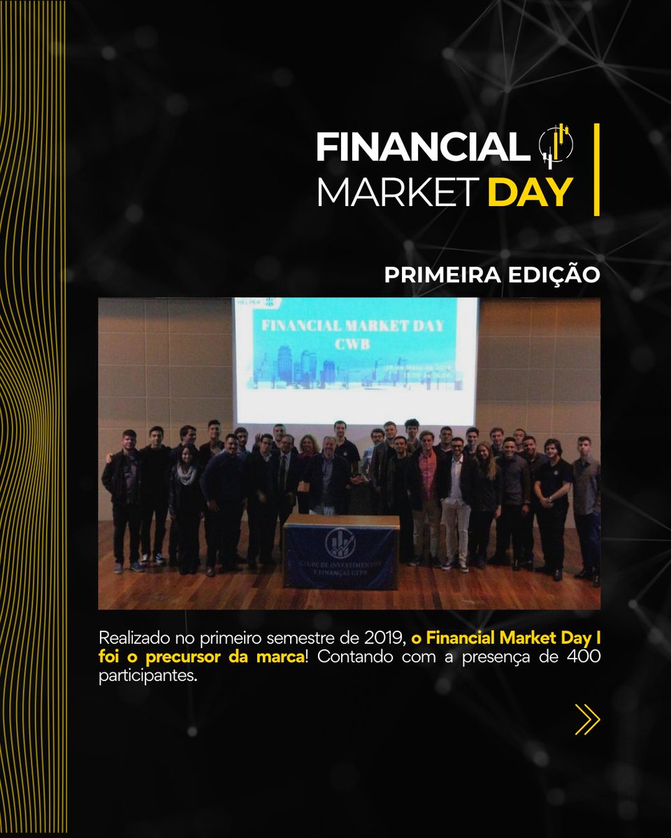 ligaufpr's tweet photo. Retrospectiva 🌟

👉 O FMD1 surgiu da vontade de difundir conhecimento sobre o mundo financeiro!

👉 No 2º semestre de 2019 tivemos o FMD2, que levou o título de maior evento universitário do sul do país voltado ao mercado financeiro

E aí? Quais as expectativas para o FMD3? 👀 https://t.co/xohfenGdra