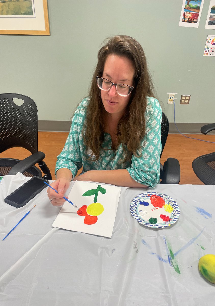 UNCMedCenter's tweet photo. Our teammates are continuing their celebration of National Case Management Week!

We recently organized an arts and crafts day and enjoyed creating beautiful paintings. 🎨 🖌️

Thank you to all of our Case Management teammates for all you do!

#OneGreatTeam #casemanagementweek https://t.co/H8ZuZwdgih