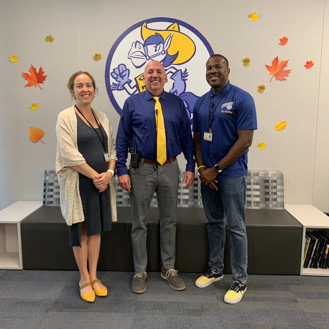 ChinoValleyUSD's tweet image. ✋ ⬇️, #CVUSD has some of the brightest, most knowledgeable #schooladministrators in education! Leading a CVUSD school is a passion. TY Principal Cloke &amp;amp; APs Bonnema &amp;amp; Anyanwu, 4 your strong leadership. You brighten more spirits, fill more cups &amp;amp;d impact more lives than you know.