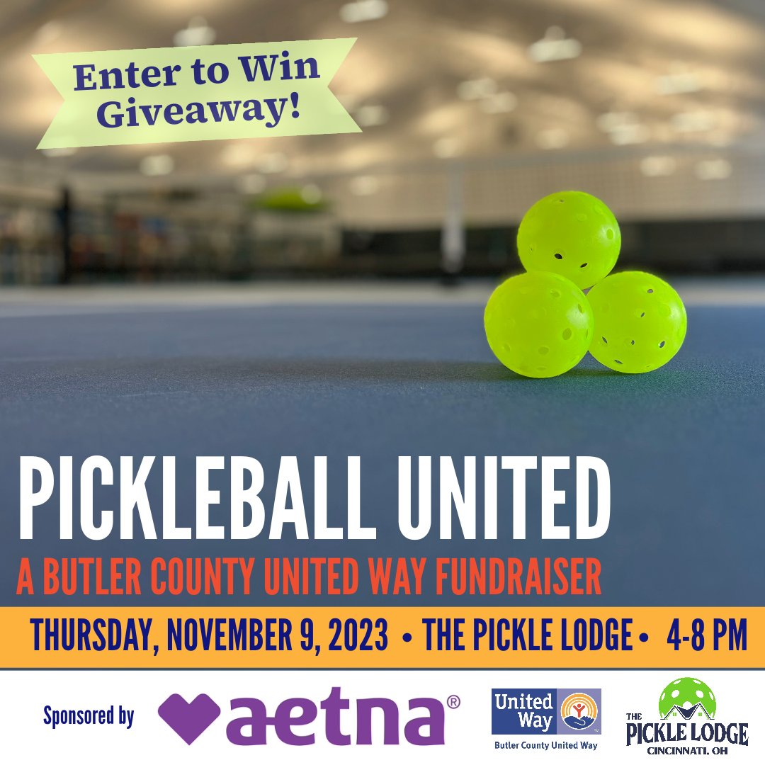 ENTER TO WIN TWO FREE SPOTS to play in our Pickleball United Fundraiser! Retweet this and @ three friends in the comments to enter. Each spot includes two free t-shirts, free drink tickets, cost to play, and much more. Winners tba next Friday at noon! 
#Pickleball #LiveUnited