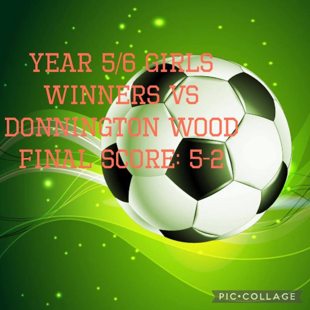 Super proud of both our Girls’ football teams as they’re battling through their leagues. This week was the turn of the Year 5/6 Girls. They played against Donnington Wood - it was a tough match but they came out with a 5-2 win. #futurelionesses 🏴󠁧󠁢󠁥󠁮󠁧󠁿