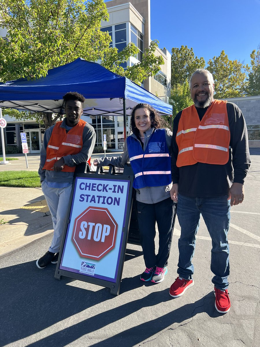 Our drive-thru flu immunization clinic is underway. We’re here until 2 pm. Bring your insurance card and enter off 23rd Street -mid block between our buildings.