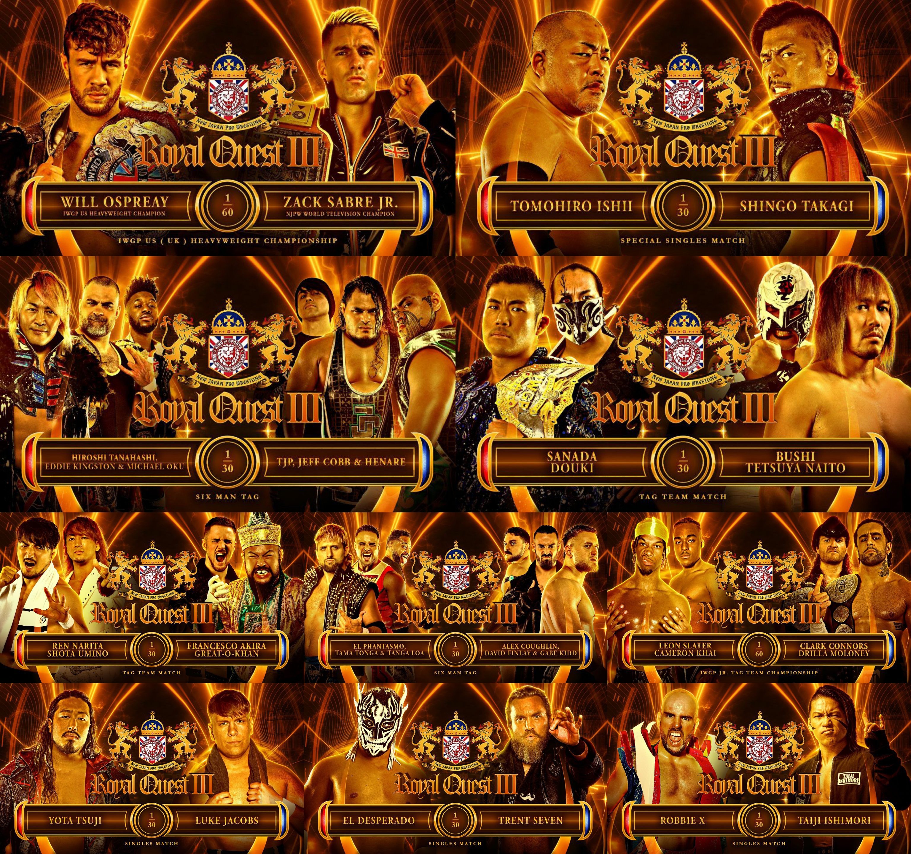 Royal quest njpw sales