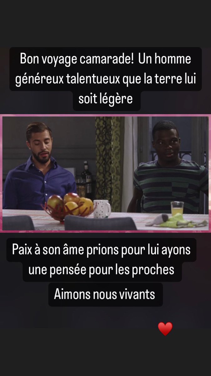 Au revoir Marwan ♥️