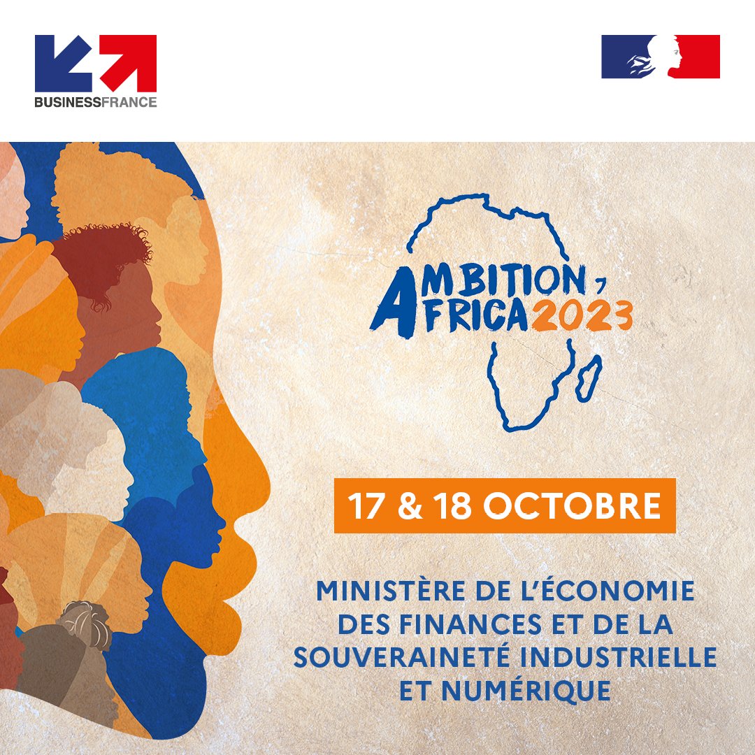🚀 Rendez-vous les 17 et 18 octobre 2023 à <a href="/ambition_africa/">Ambition Africa</a>  à Bercy

Plus de 1700 personnes seront présentes dont 900 Africains de l'ensemble du continent.

<a href="/CelestinTawamba/">Célestin K. TAWAMBA</a> <a href="/kokouedemTENGUE/">Kokou Edem TENGUE</a> <a href="/sidibe_diaka/">Dr Diaka SIDIBÉ</a> <a href="/DrManaouda/">Dr MANAOUDA MALACHIE</a> <a href="/SakajaJohnson/">Sakaja Arthur Johnson</a> <a href="/MameAbySeye/">Mame Aby Seye 🇸🇳</a> <a href="/lam_aissa/">Aïssata Lam</a> <a href="/CZacharopoulou/">Chrysoula Zacharopoulou 🇪🇺🇫🇷</a>