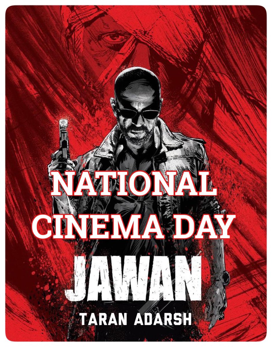 #Xclusiv… ‘JAWAN’, ‘FUKREY 3’, ‘MISSION RANIGANJ’, ‘TYFC’ ON NATIONAL CINEMA DAY… National chains at 10 pm…

⭐️ #Jawan / Week 6 - Day 37
#PVRInox: ₹ 2.40 cr
#Cinepolis: ₹ 63 lacs
Total: ₹ 3.03 cr

⭐️ #Fukrey3 / Week 3 - Day 16
#PVRInox: ₹ 2.13 cr
#Cinepolis: ₹ 65 lacs…