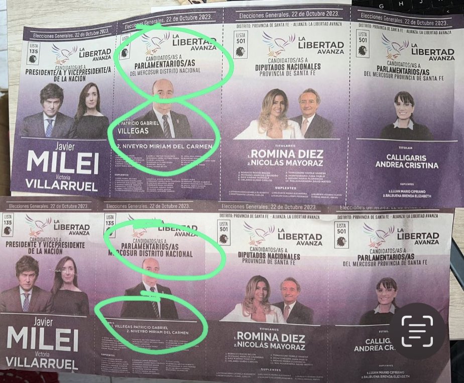 El intento de bocoit por parte de infiltrados pseudoliberales. Están circulando boletas truchas. Los votos para Milei en primera vuelta están, hay que cuidarlos. Muy atentos a la hora de emitir el voto y fiscalizar. Por favor ayuden a difundir. La libertad avanza y es imparable .