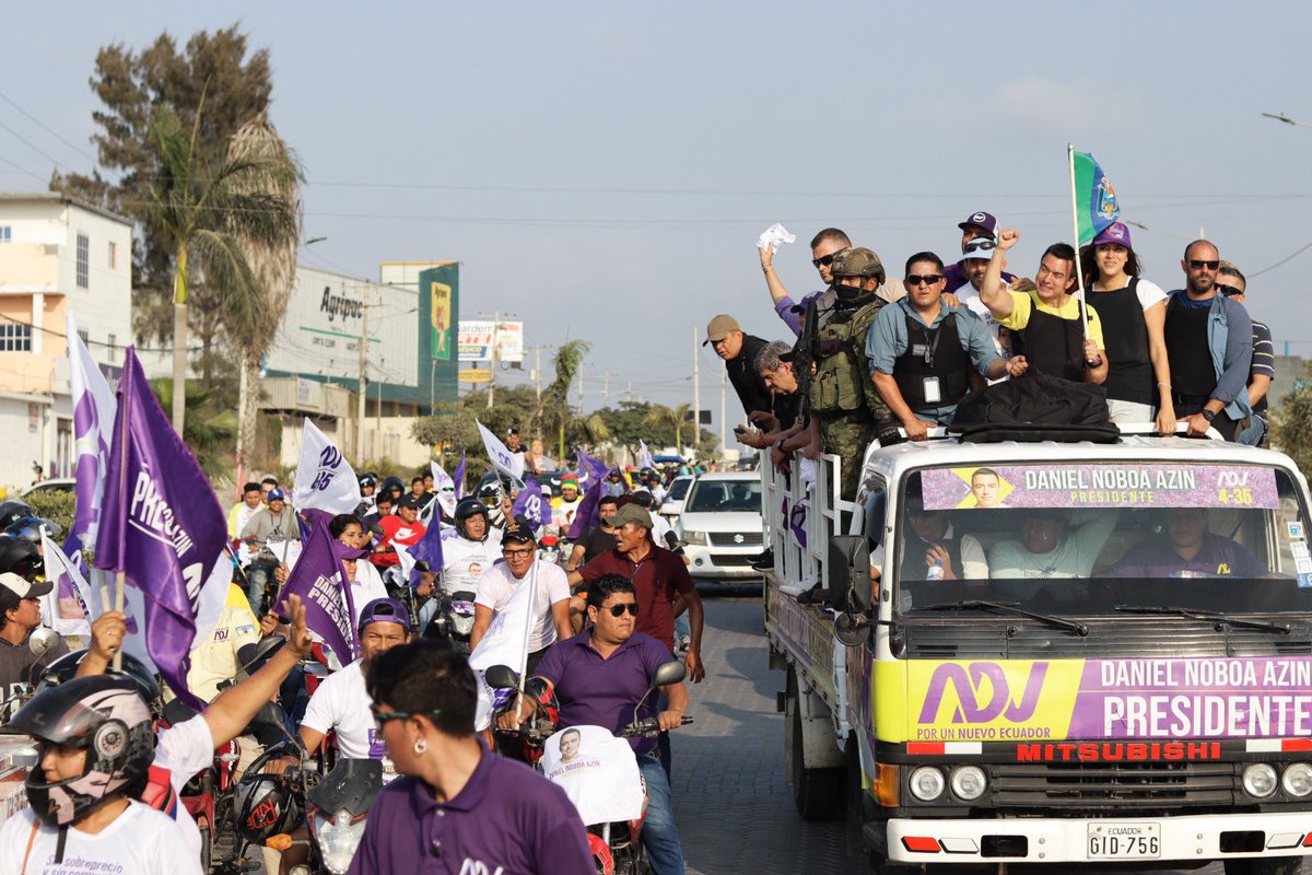 Daniel Noboa Azin tweet media