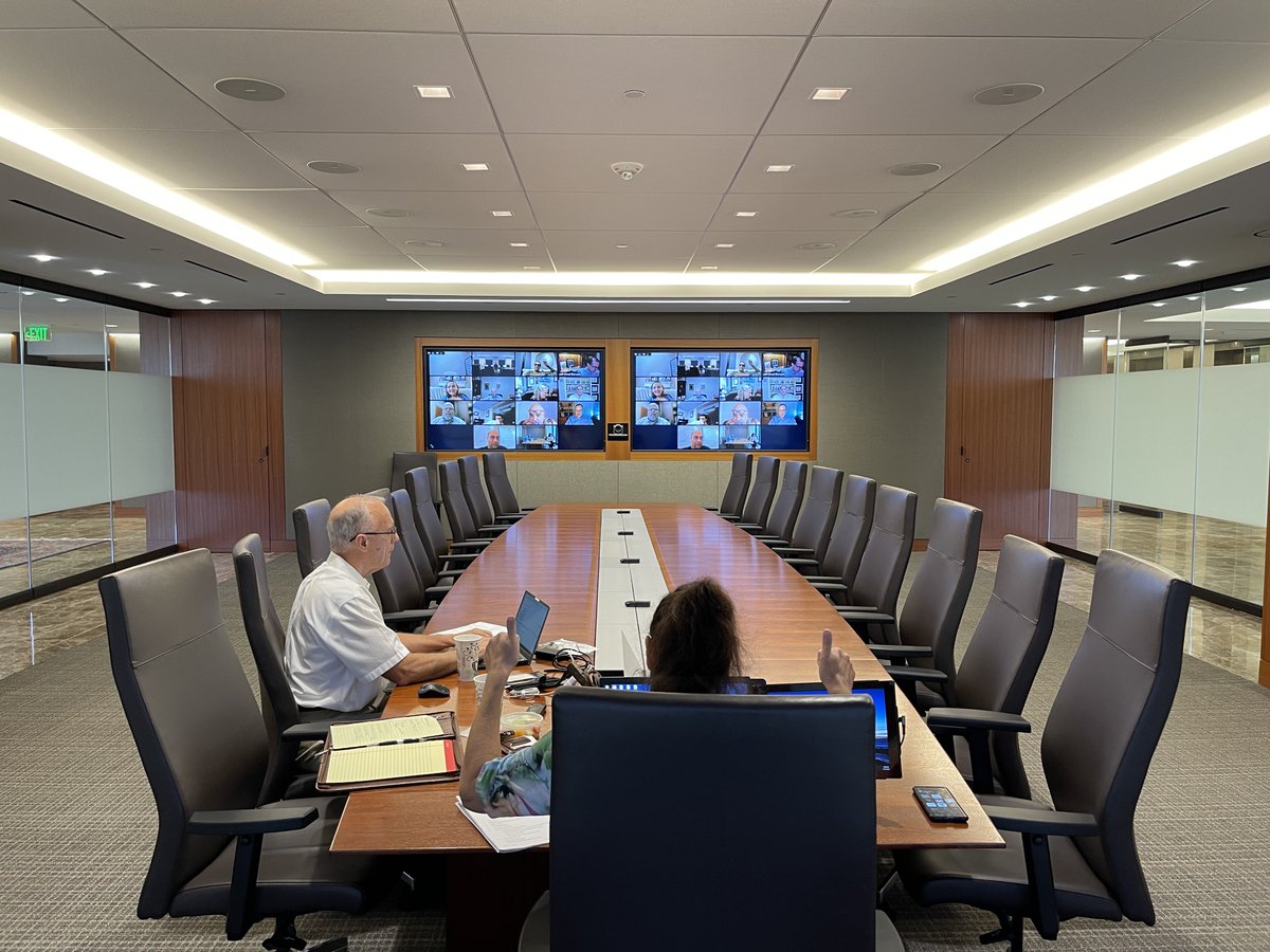 Our illustrious Madame Chair <a href="/texapp/">Kirsten Castaneda</a> presides over the Section’s first, full-length Council meeting of the Bar year!

Many thanks to <a href="/LockeLord/">Locke Lord</a> for hosting the Section this year!

#AppellateTwitter ⚖️🏛️