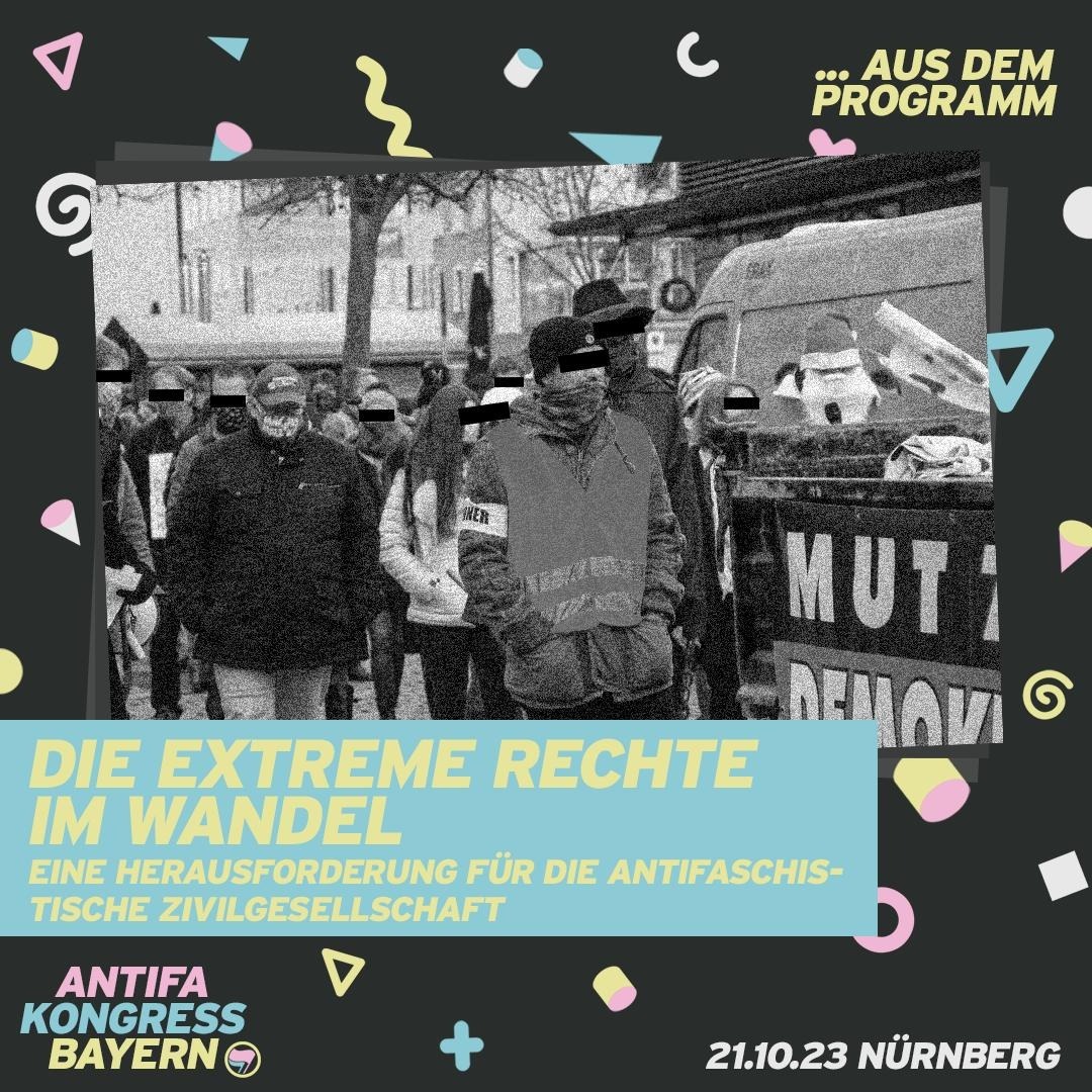 antifa_by's tweet photo. Die extreme Rechte im Wandel – Eine Herausforderung für die antifaschistische Zivilgesellschaft

Langweilig war es für Antifaschist*innen leider nie. In den letzten zehn Jahren haben extrem rechte Parteien, Bewegungen und Mobilisierungen

1/3 https://t.co/ruojYiM6Fj