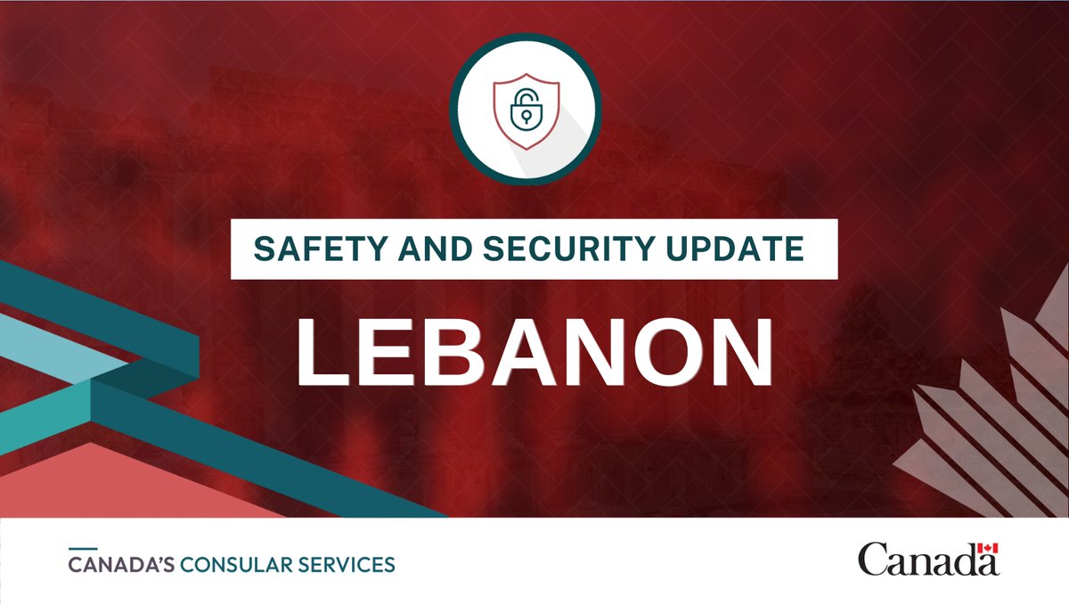 Avoid non-essential travel to #Lebanon, especially near the border with #Israel. If armed conflict intensifies, our ability to provide consular services may be limited. Consider whether you really need to be there. travel.gc.ca/destinations/l…