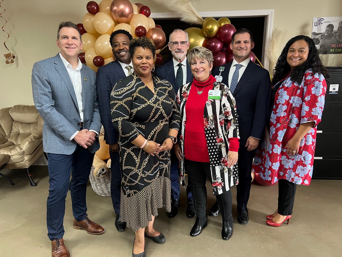 Proud to join Bronson Battle Creek, Bronson Health Foundation and community partners to launch Battle Creek's first Baby Café at Milk Like Mine, a free, drop-in, informal breastfeeding support group. bronsonhealth.us/baby-cafe