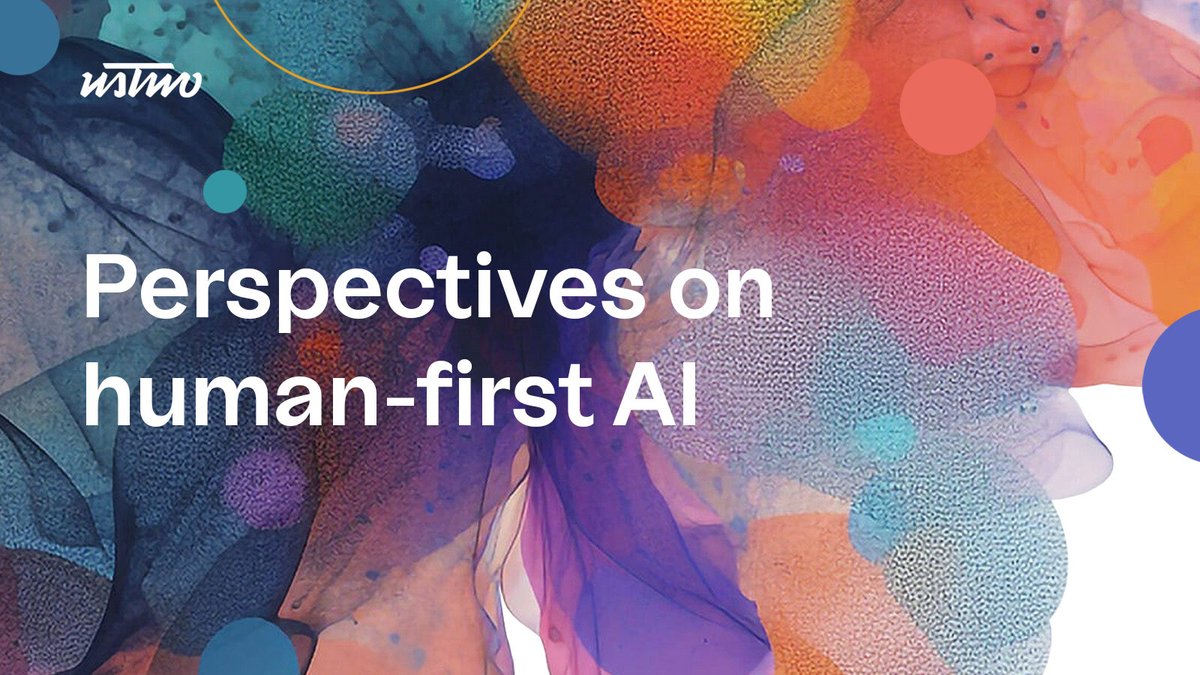 ustwo's tweet photo. We’ve just launched https://t.co/0DuGry7xSx, where we explore perspectives around AI and the exciting new ways we’re using it in our work and lives. Check out more here: https://t.co/5NdZRLpUHZ and join the conversation at ai@ustwo.com

#AI #humanfirstai #GenAI https://t.co/PUhRpGosBE