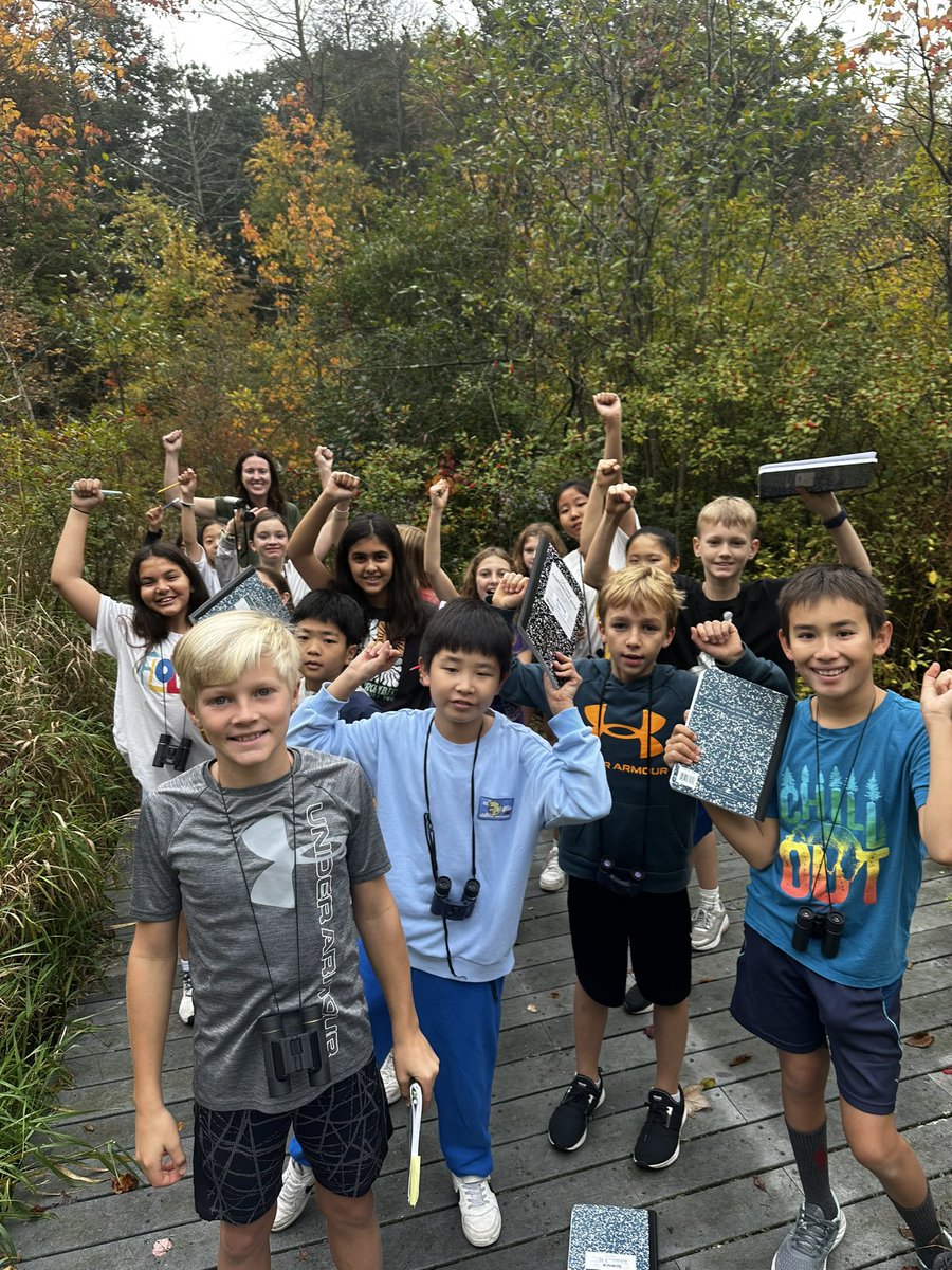 5H_Baker's tweet photo. The 5H ornithologists had a very successful morning listening to and observing birds! https://t.co/tHGmHFZZEe
