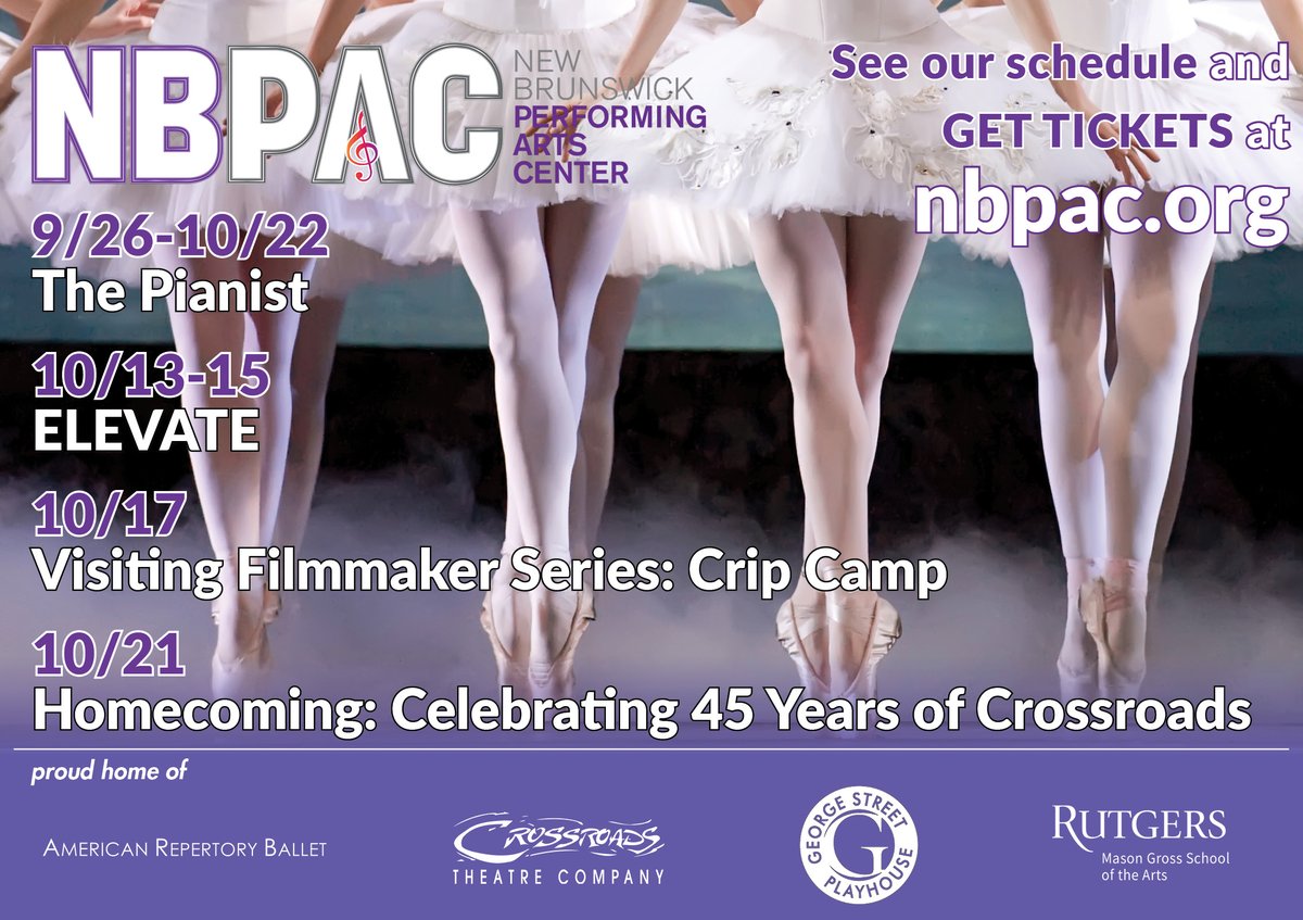 NewBrunswickPAC's tweet photo. Amazing Shows Ahead  📷 This Weekend at NBPAC - https://t.co/l9gzJ1Q2Vz
#NBPAC
#Orsted https://t.co/ICUkOngghC