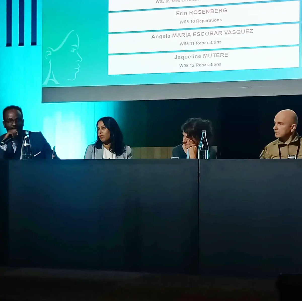MukwegeFound's tweet photo. ❓"How can OBGYNs help end wartime sexual violence and support survivors?"❓
Our #RedLineInitiative team led a workshop on this topic earlier today at the #FIGO2023 Congress. https://t.co/CjCyu16xSg