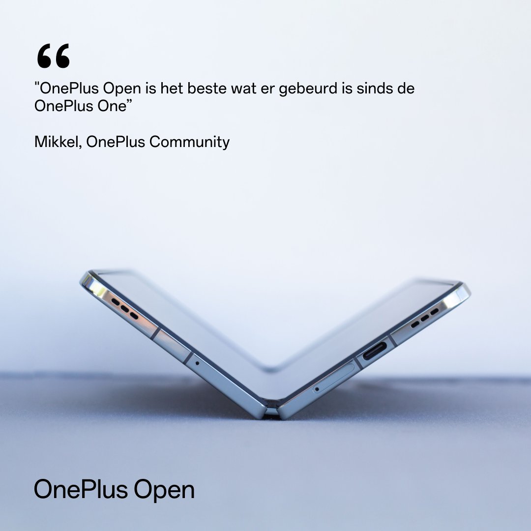 Misschien wel de beste uitvinding sinds frites? 🤔 oneplus.com/oneplus-open