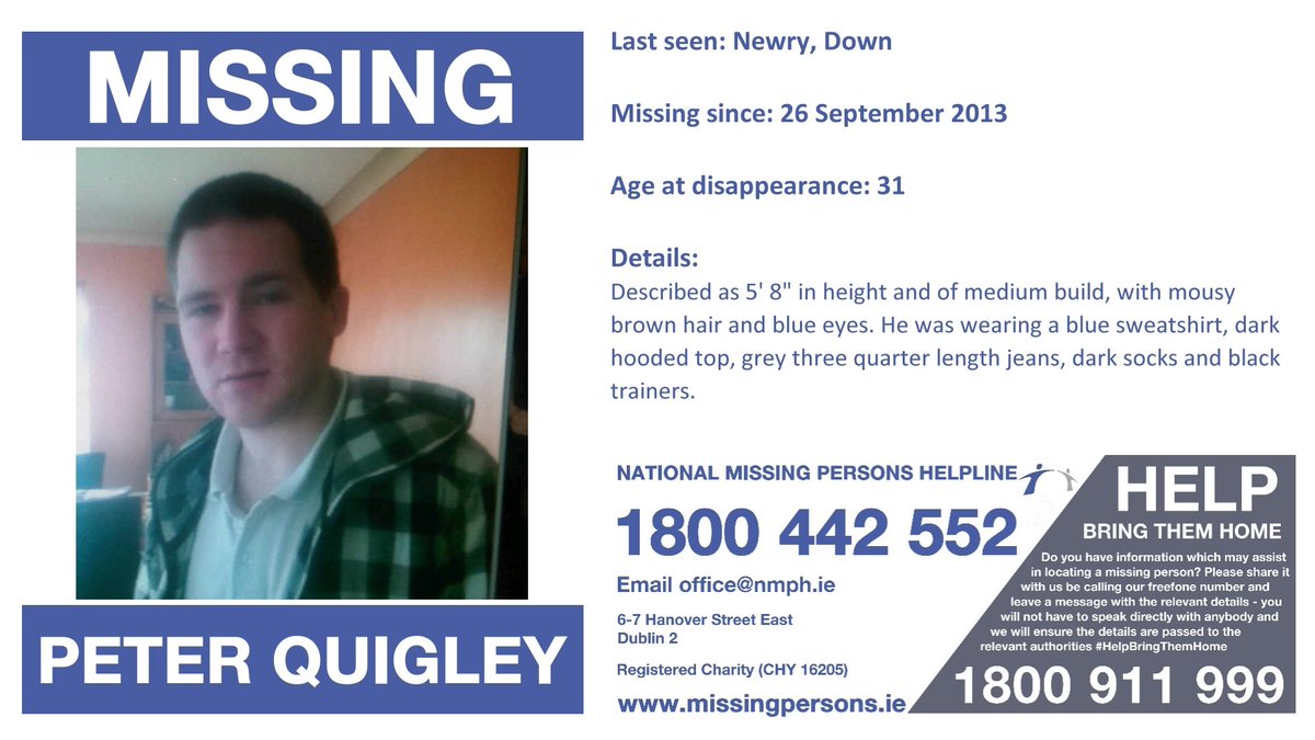 clyons_wilts's tweet image. Please share this month’s appeals displayed by @GraftonBarber on their digital screens in collaboration with @nmph_ireland. Thank you for your continued support #HelpBringThemHome

Please note: Appeals must not be recreated by digital creators for use on their own social media