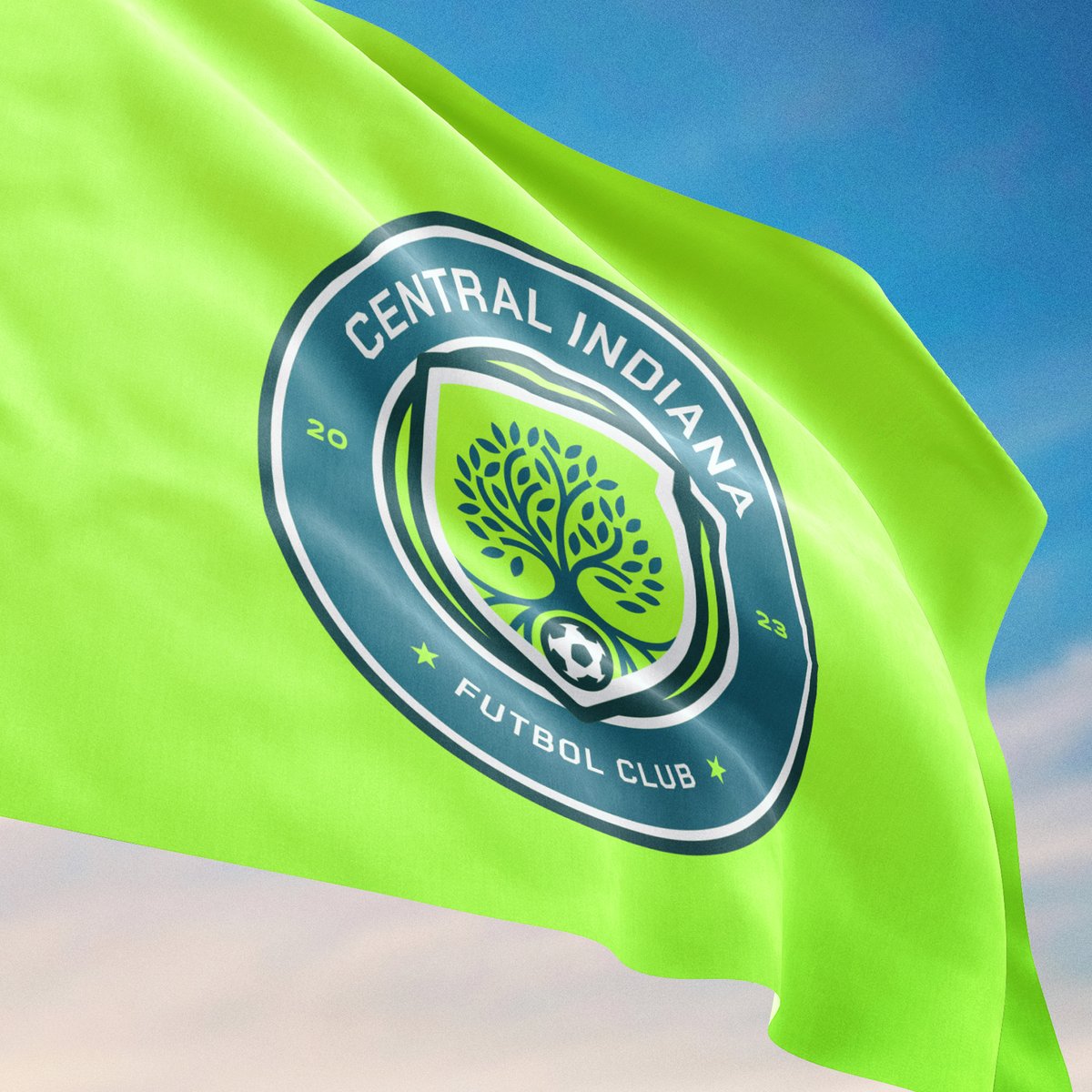 We recently teamed up with Central Indiana Futbol Club to cook up a brand new logo that perfectly captures the spirit of their project and vibrant community. The elements in the badge reflect the club's core theme of fostering growth and development through the game of soccer🌱⚽