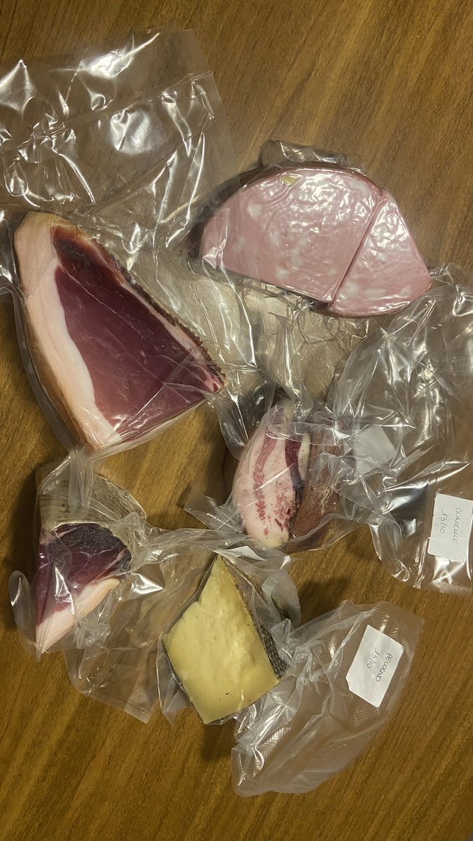 Il bottino del venerdì sera dopo lo shooting di un cliente food