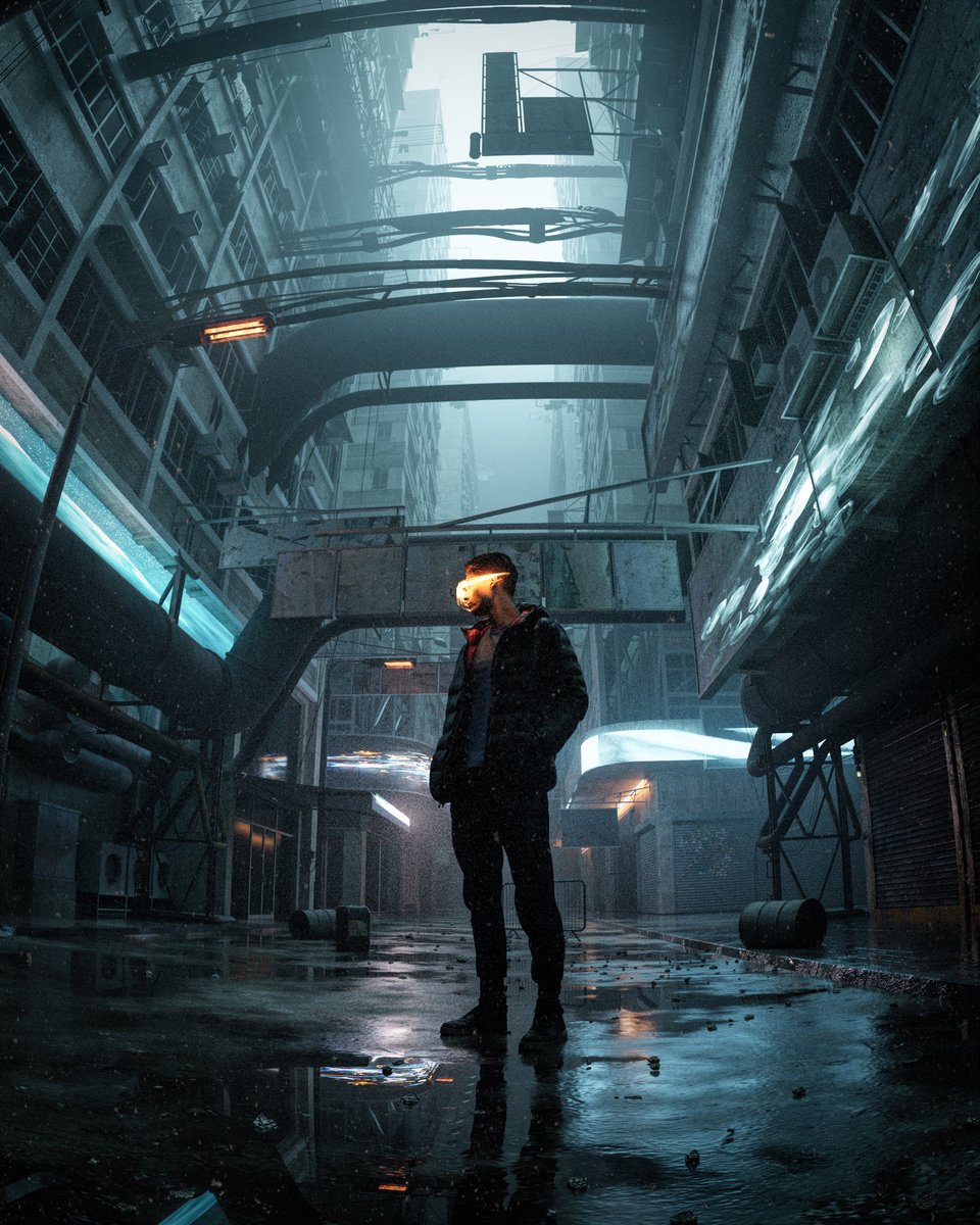 Aesth_Render's tweet photo. Surviving Solitude.

Follow me for more renders!
-
-
-
-
-
-
_

#3D #blender #render #scifiart #Cyberpunk2077 #CGI #art #digitalart #dystopian #noai https://t.co/aeZrsUkCqq