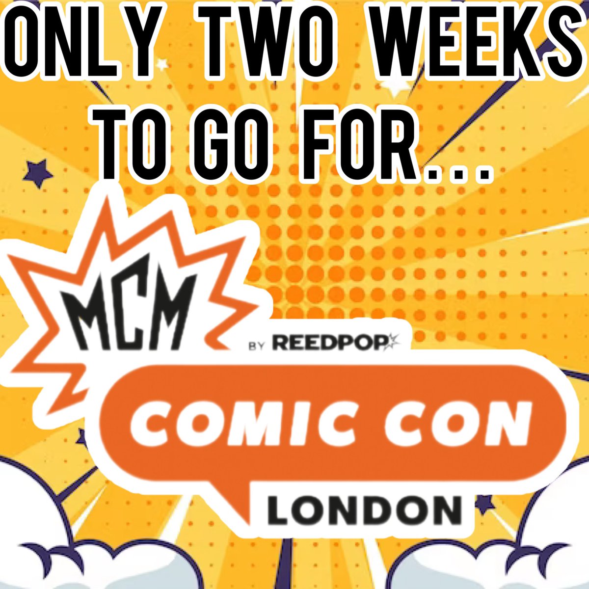 ‼️ONLY TWO WEEKS TO GO‼️ ~ @MCMComicCon London ~ @ryancoltlevy @SarahWiedenheft @ReaganMurdockVO @severelylindsay @ninjamac @KaijiTang @GhaspeyVO @kharypayton @samriegel @LauraBaileyVO @VoiceOfOBrien @matthewmercer @NeilNewbon @jentaylortown @feliciaday @executivegoth