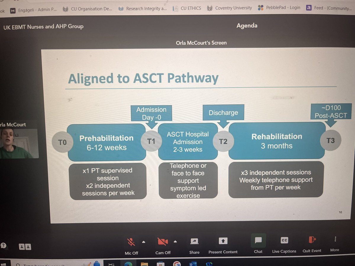 Deepa Muthukrishnan (@deepamuthukrish) on Twitter photo Delighted to hear @Orla_McCourt about ASCT pathway, functional assessment challenges and enablers of prehabilitation <a href="/EBMTUK_NAP/">EBMT UK NAP</a> <a href="/BDA_Oncology/">BDA Oncology Specialist Group</a> Thanks for sharing your PERCEPT pilot study in myeloma doi.org/10.1080/028418… Delighted to hear @Orla_McCourt about ASCT pathway, functional assessment challenges and enablers of prehabilitation <a href="/EBMTUK_NAP/">EBMT UK NAP</a> <a href="/BDA_Oncology/">BDA Oncology Specialist Group</a> Thanks for sharing your PERCEPT pilot study in myeloma doi.org/10.1080/028418…