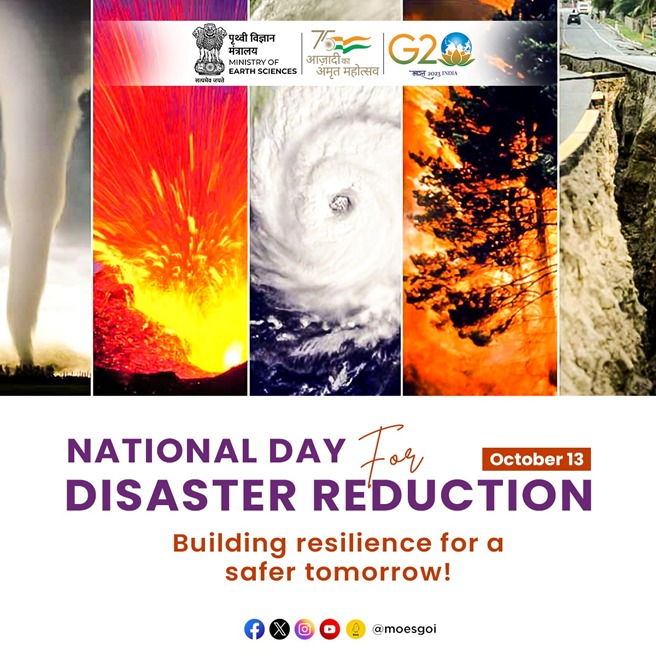 moesgoi's tweet photo. On this #DisasterReductionDay, let us work towards a more resilient, safer and better prepared world.  

Through its core mission to deliver a range of services encompassing weather, climate, ocean and coasts, hydrology, seismology, &amp; natural disasters such as https://t.co/KimQFKjJNL