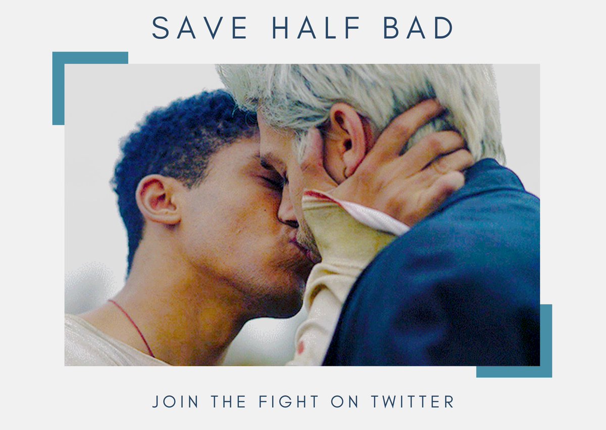 Jessica #SaveHalfBad (@jessicahalfbad) on Twitter photo <a href="/NetflixUK/">Netflix UK & Ireland</a> Renew Half Bad!!! It was your best show. #FandomsHalloweenParty #SaveHalfBad <a href="/NetflixUK/">Netflix UK & Ireland</a> Renew Half Bad!!! It was your best show. #FandomsHalloweenParty #SaveHalfBad