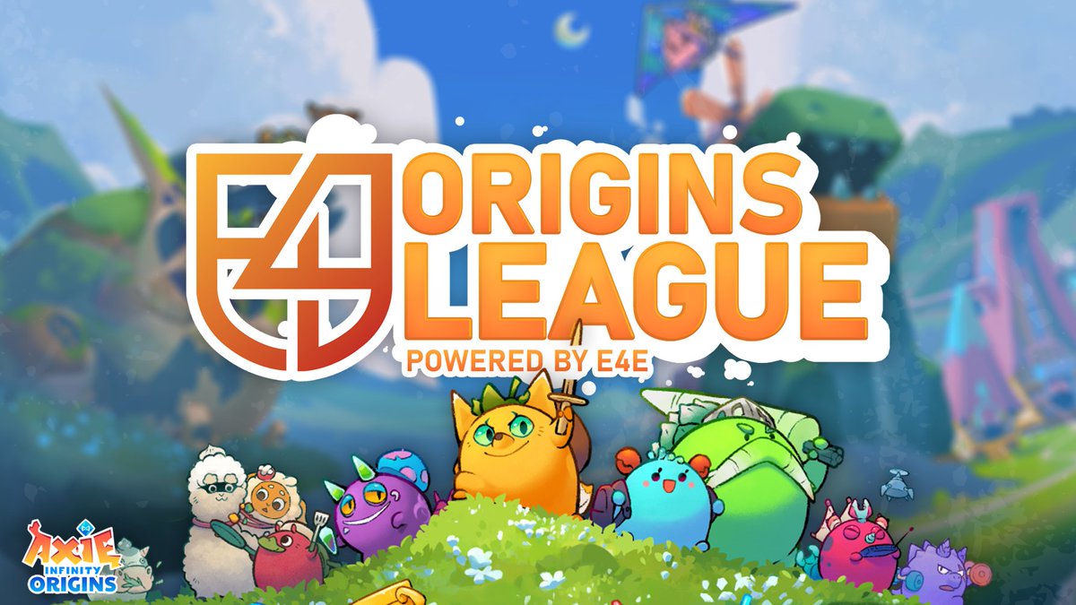 Did you miss us? 🥺
The next #OriginsLeague has arrived 👋

More <a href="/AxieInfinity/">Axie Infinity</a> tournaments
More prizes
More Competitive Axie ⚔️ 

Coming soon ‼️