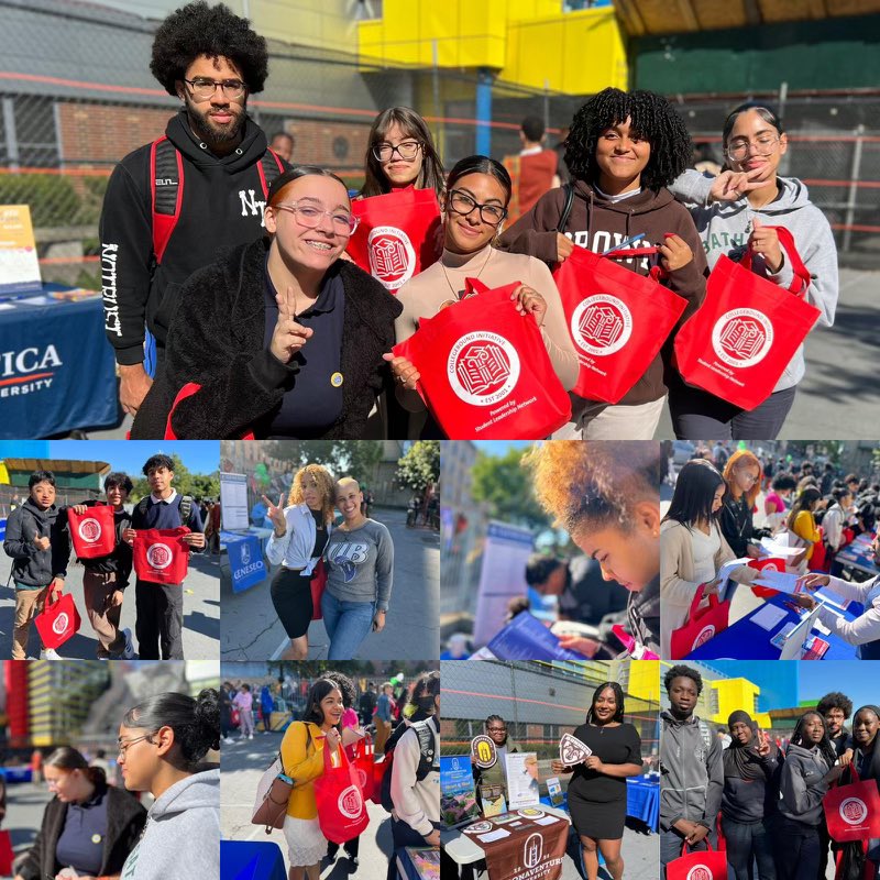 PeerForward's tweet image. It’s #ForwardThinkerFriday! This week’s #ForwardThinkers are our Frank Sinatra Peer Leaders and our Urban Assembly Peer Leaders! Earlier this week, both of these New York based PeerForward teams helped out at college fairs held at their respective schools. Keep it up!