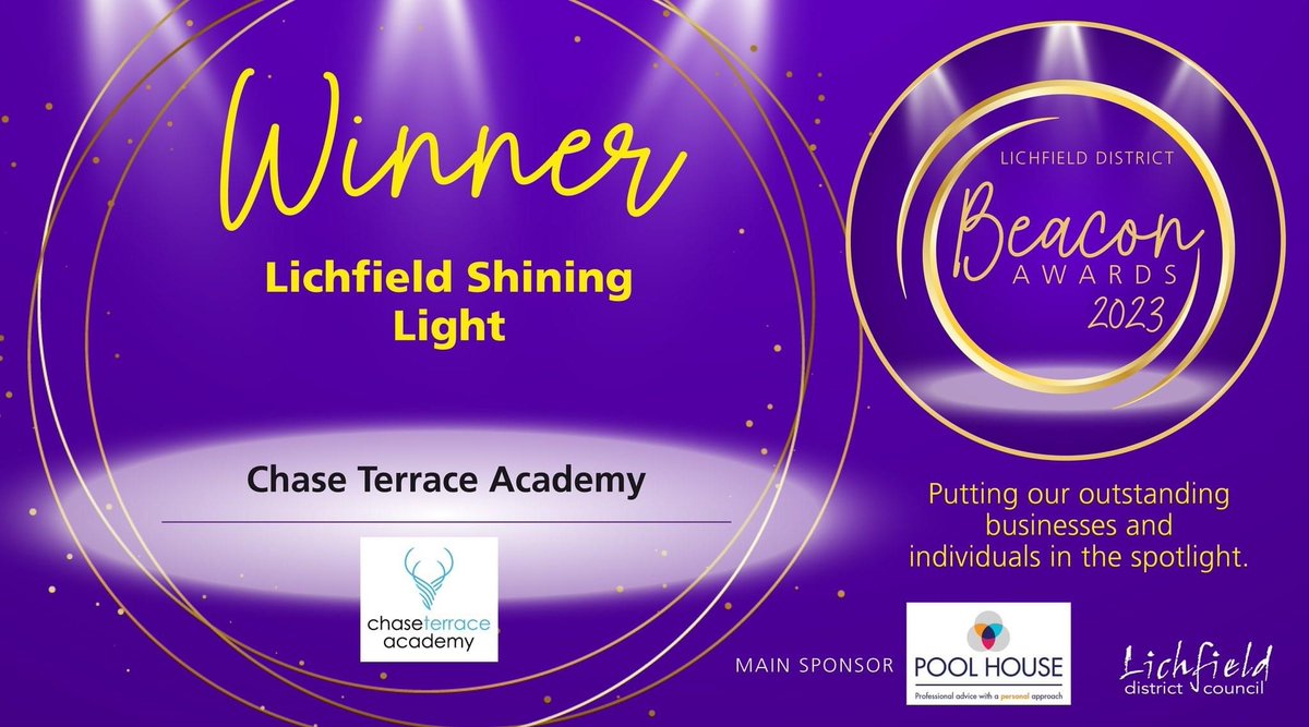 We are thrilled to announce that we are the proud winners of the ‘Lichfield Shining Light’ recognition at the Beacon Awards!
Find out more about this fantastic honour here: bit.ly/3Fe9rpA