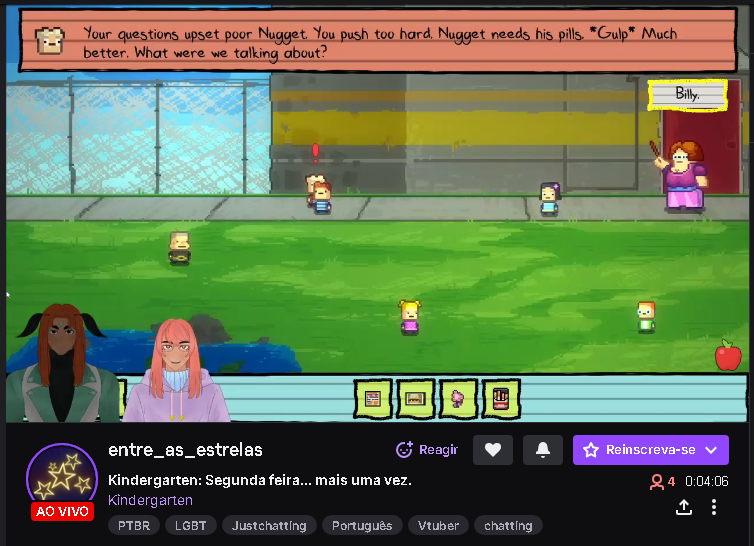 entrestrelas_'s tweet photo. Live começando!!!

A nave Corta-Passos está decolando agora com os comandantes @Space_AI_Q e @Dallen_Amigo
jogando @Kindergarten!  

➥https://t.co/pI1qo6g4Lp

#LiveStream #Vtubers #twitchtv #streaming #VTubersAreStillWatching #LiveOnAir #Kindergarten https://t.co/PwenWwYW9z