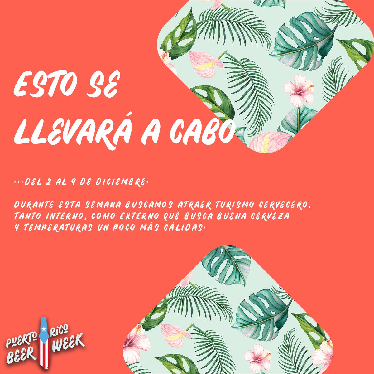 PRBeerWeek's tweet photo. ¡Conoce qué es el #PuertoRicoBeerWeek! 🍻. https://t.co/mdyXOx3D6i