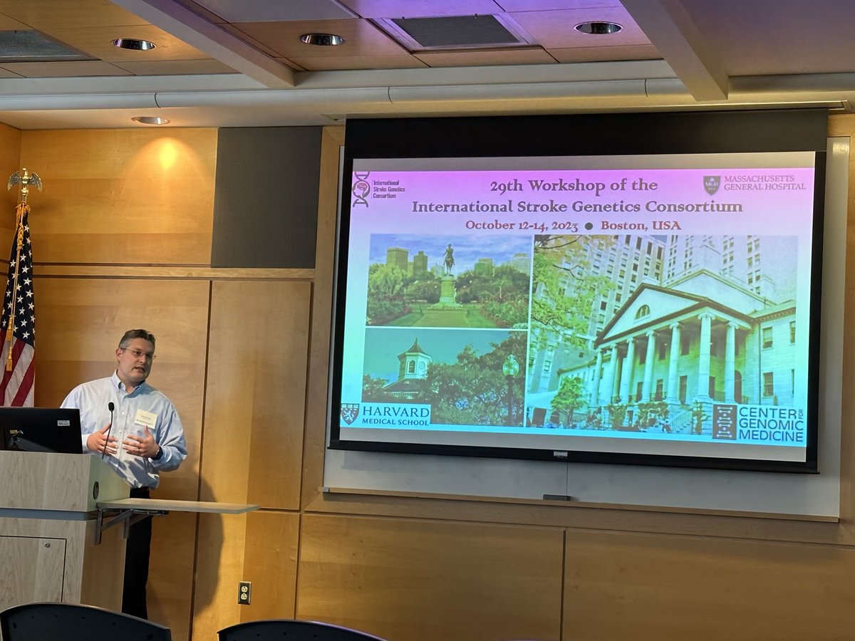 Bradford Worrall (@bbworrall) on Twitter photo <a href="/CMAldridge/">Chad Aldridge</a> presenting a “pseudo-LVO” analysis in the #GISCOME dataset at the #ISGCBoston workshop. <a href="/StrokeGenetics/">ISGC</a> <a href="/UVANeurology/">UVA Neurology</a> <a href="/CMAldridge/">Chad Aldridge</a> presenting a “pseudo-LVO” analysis in the #GISCOME dataset at the #ISGCBoston workshop. <a href="/StrokeGenetics/">ISGC</a> <a href="/UVANeurology/">UVA Neurology</a>