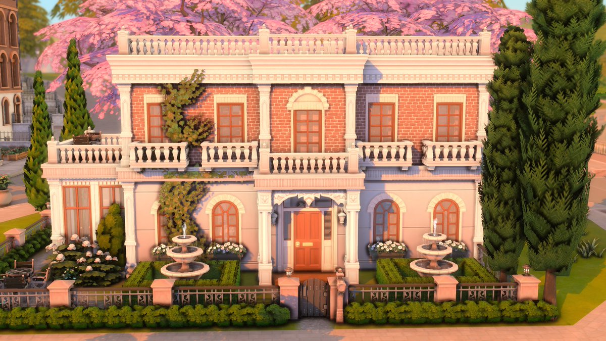 grenesims's tweet image. 📚 rich student&apos;s home 📚

this house has 1 bedroom, 3 bathrooms, a gym and an office! i made it for my sim&apos;s younger brother and his fiance who live in britchester 

🛍️ no cc 
🖼️ gallery id: grenedae   
📷 speedbuild out now 
🧵 thread