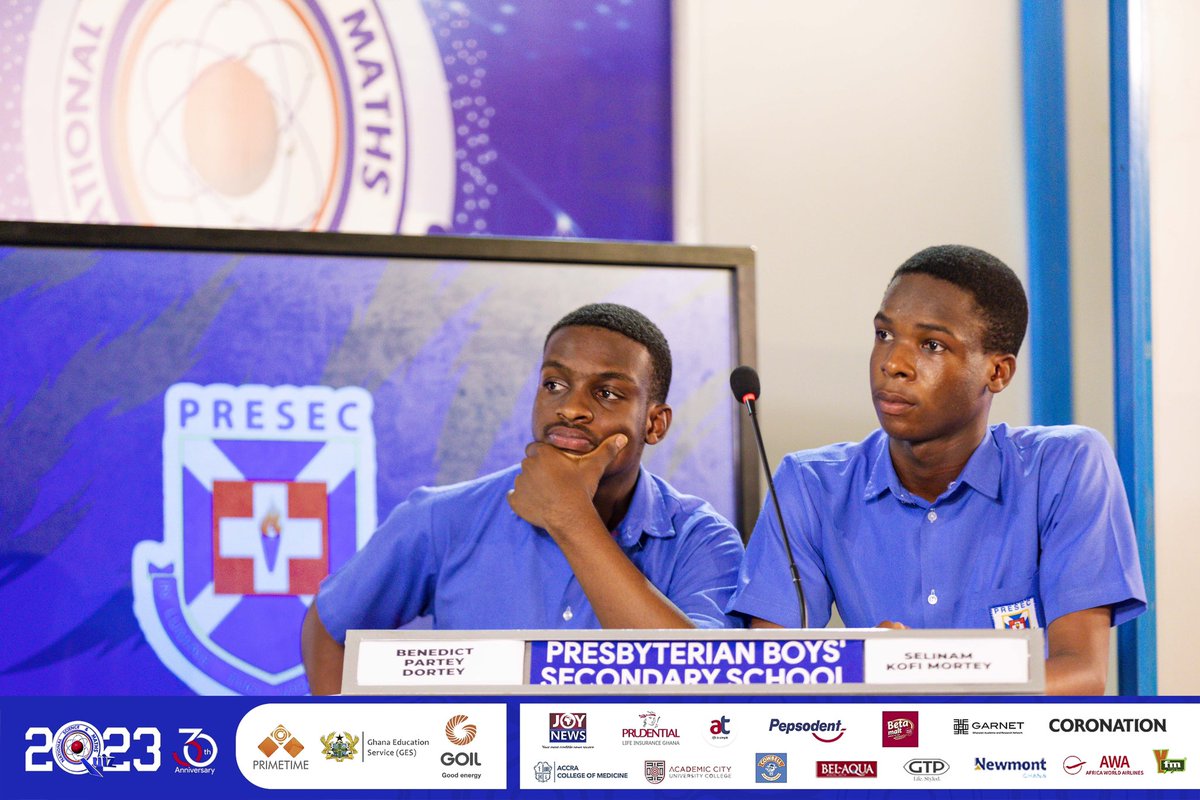 Caption this. 

#NSMQ2023 #NSMQ30 #NSMQOneEight #Primetime
