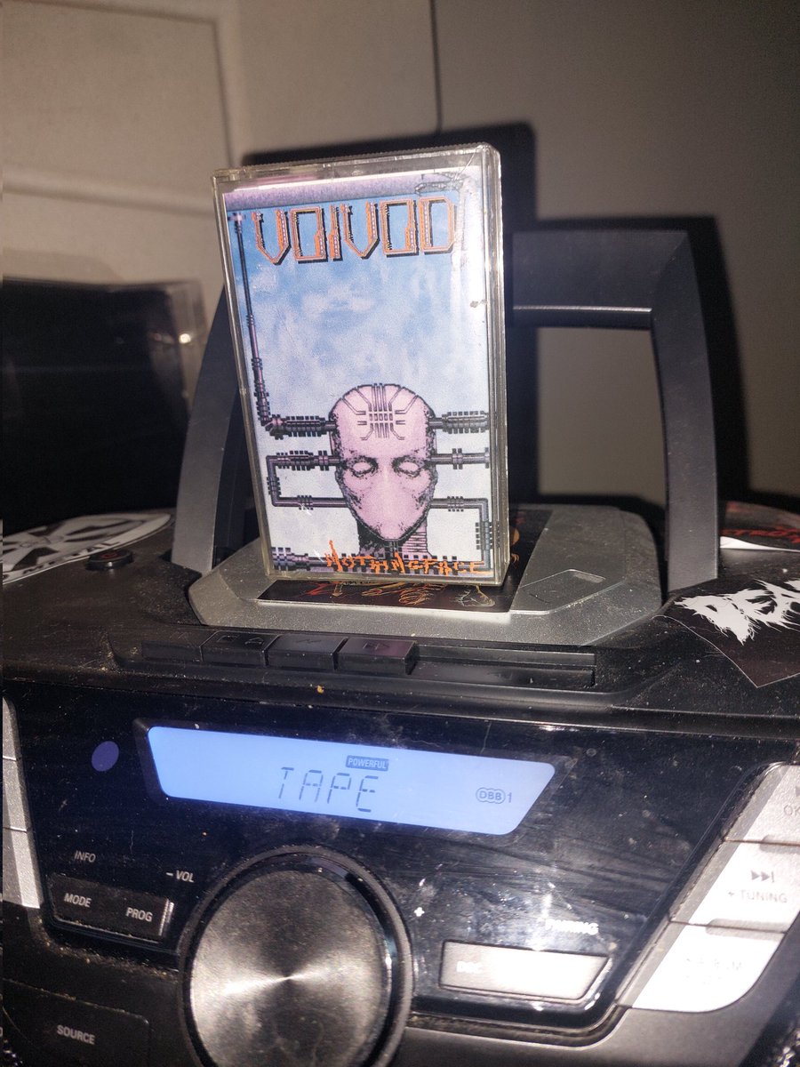 aodanoneachtain's tweet photo. This exceptional album was released on this day back in '89. Bought it in Zhivago shortly after. 
#Voivod #Nothingface https://t.co/EgtAKYa4MB