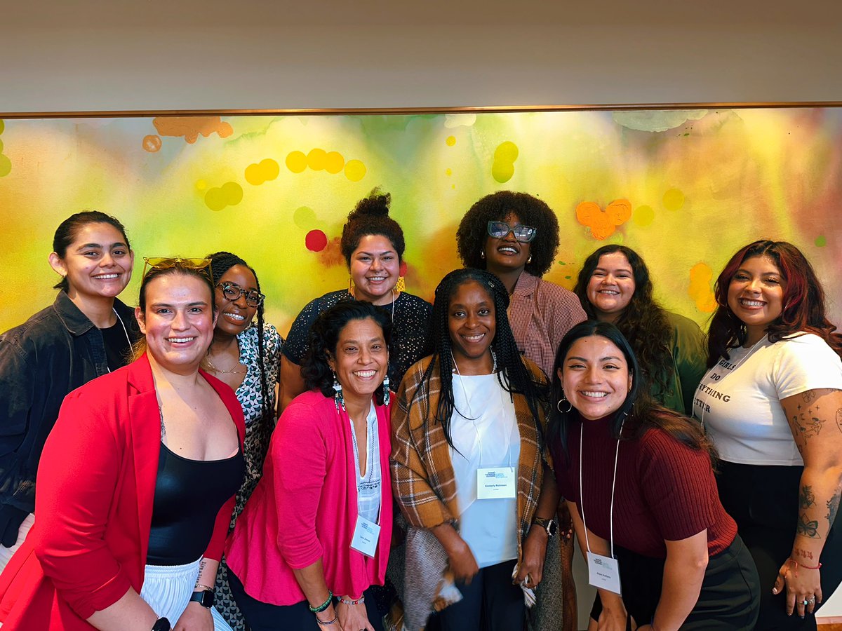 BaileyZaire's tweet photo. I had a great time connecting with the newest @womensfoundca Solís Policy Institute Reproductive Health/Rights/Justice team on a panel discussing key issues, challenges, and opportunities in the California RJ space with advocates and alums 🫶🏿 https://t.co/KLW7Q8SlIT