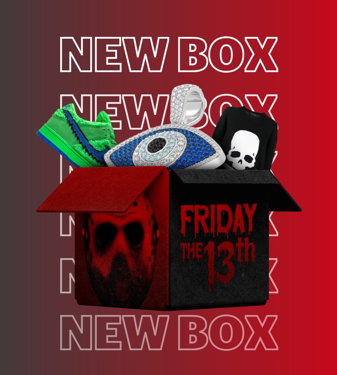 It's spooky season! ☠️And to celebrate the drop of our first Halloween Mystery Box, we're giving TWO away for free. 

Just retweet for a chance to win! Who said Friday the 13th was unlucky? 😈